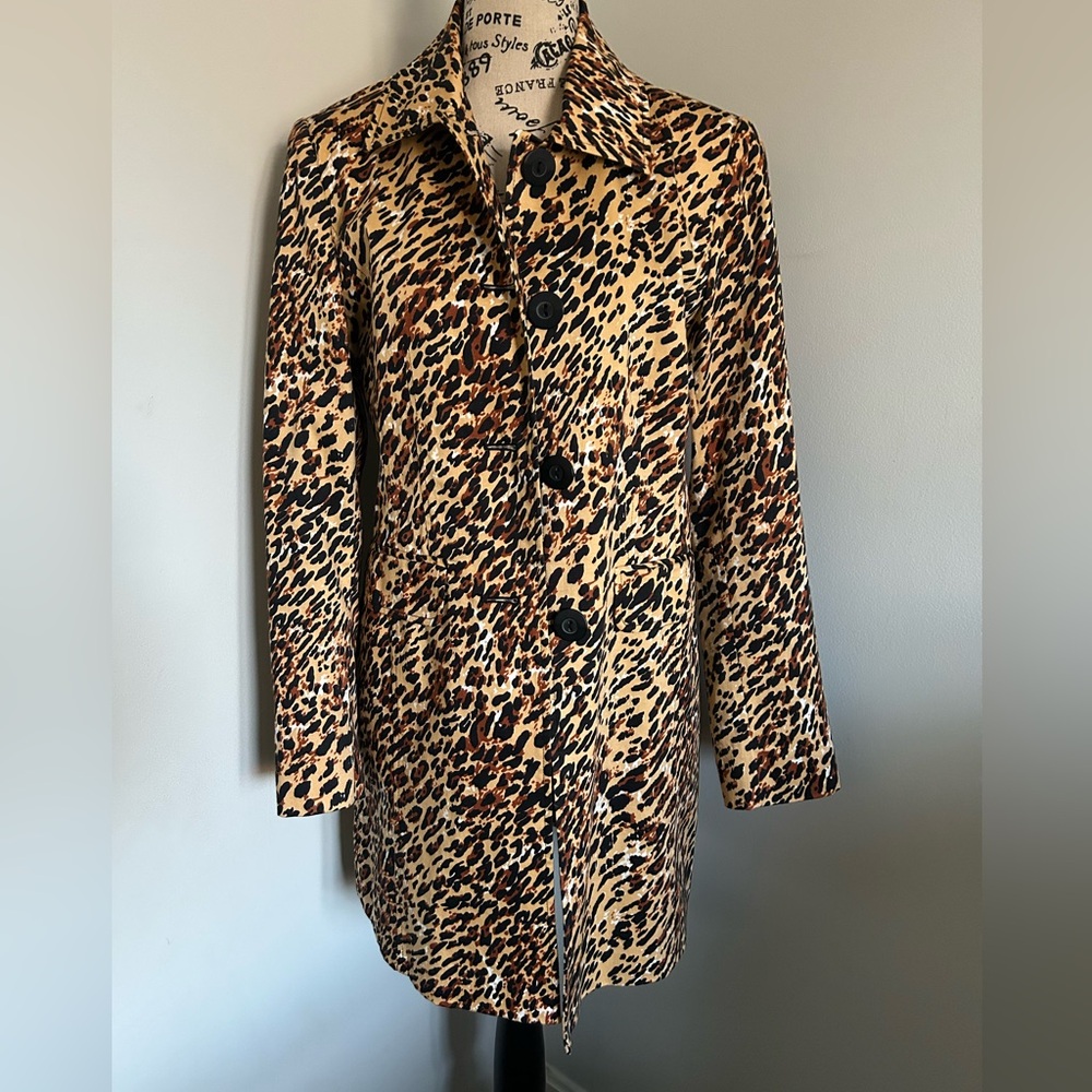 JohnPaulRichard Animal Print Jacket